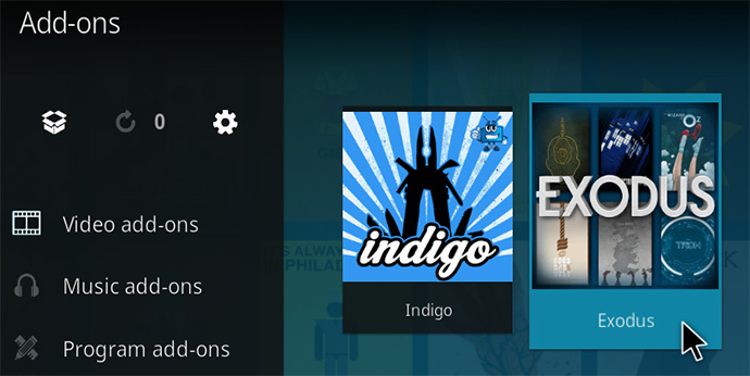 how to use kodi with exodus