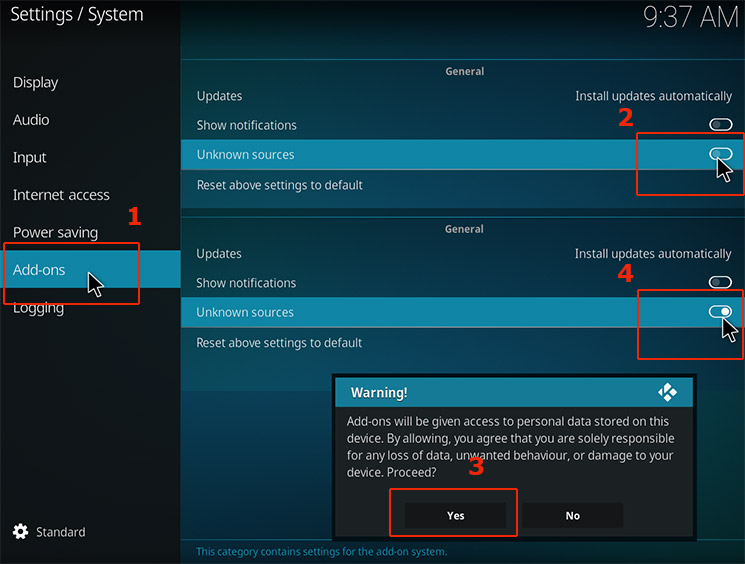 installing Exodus on Kodi