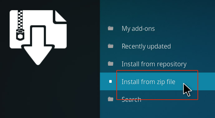 kodi exodus install from zip file