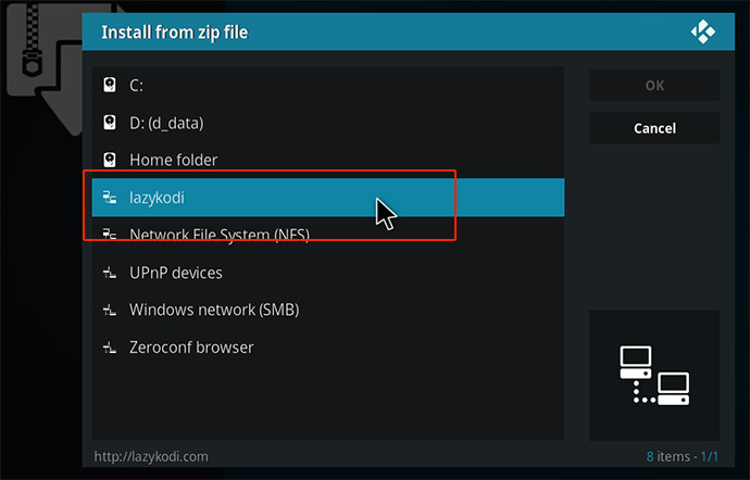 kodi install from zip file repository