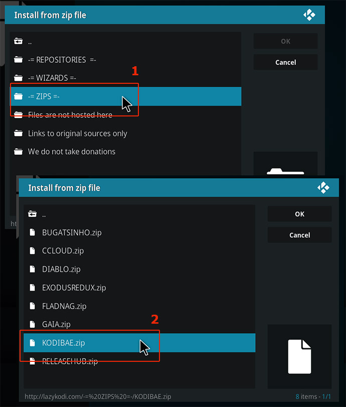 kodi install from zip file repository