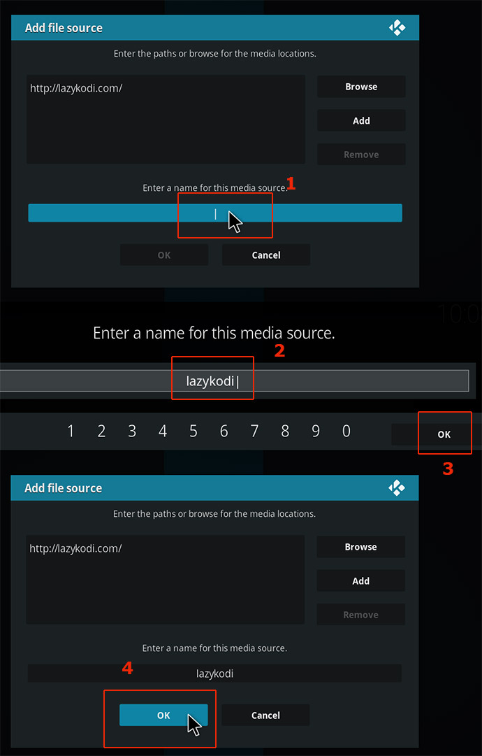 kodi source name