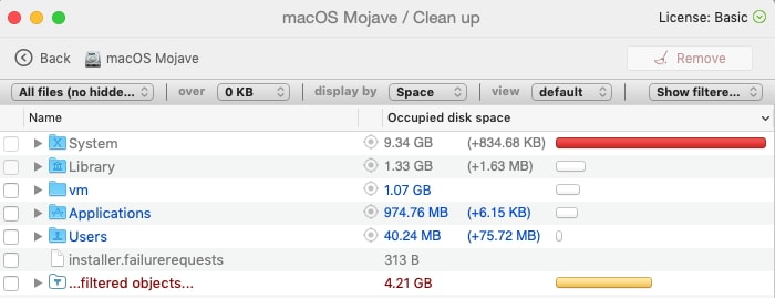 how to get rid of purgeable space mac
