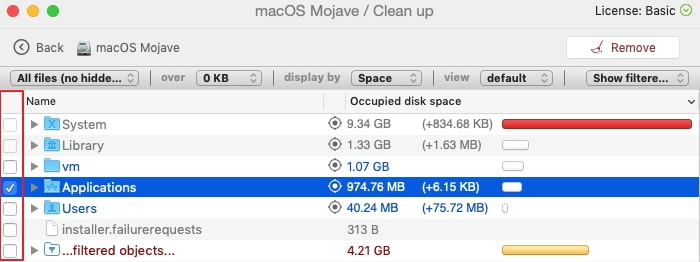 how to get rid of purgeable space mac