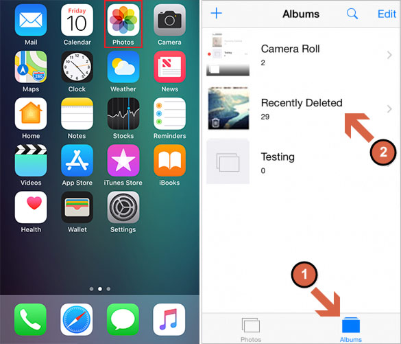 how to delete all photos from iPhone