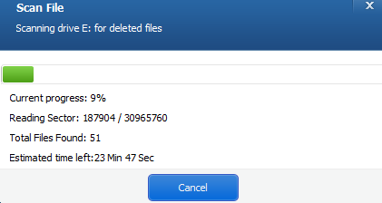 recover shift deleted files