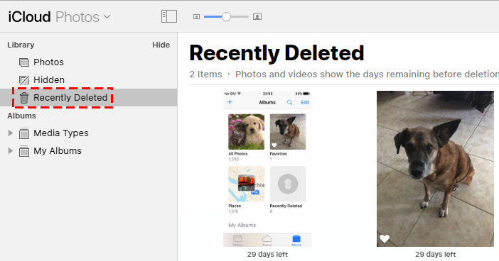 recover recently deleted photos from iphone for free