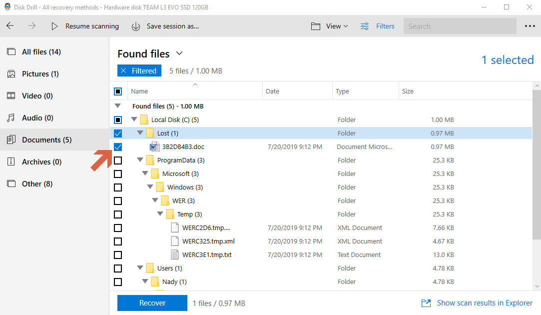 How To Recover A Word Document