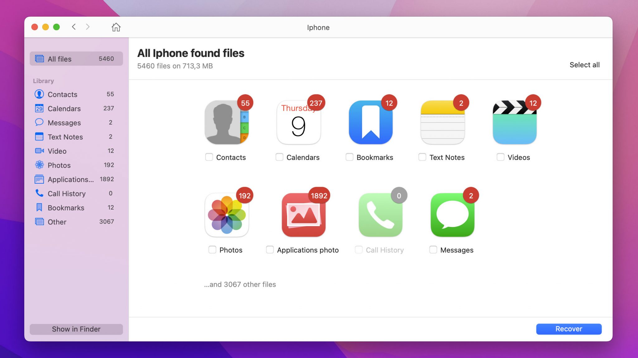 use disk drill to recover deleted photos iphone