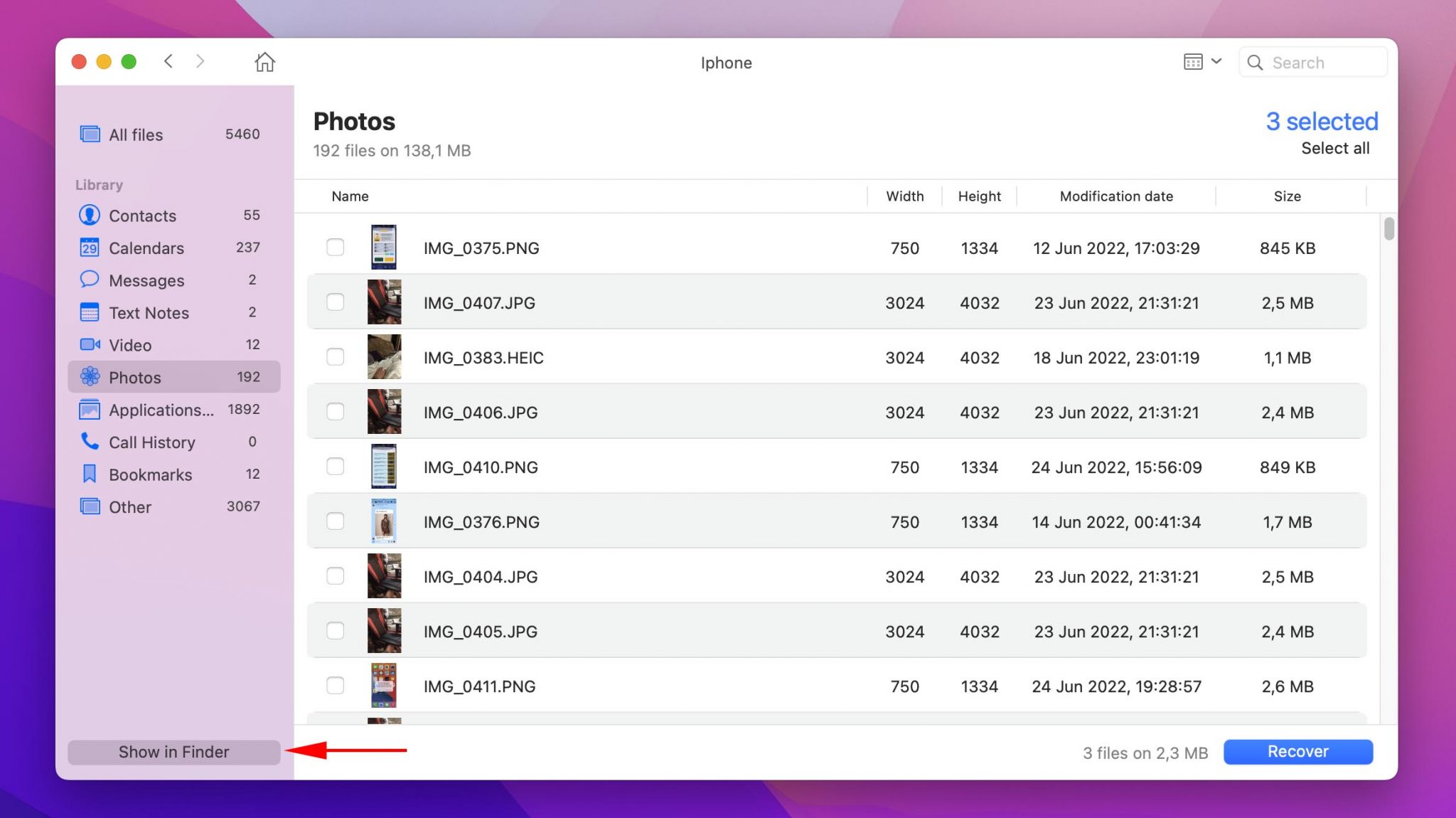 how to recover all deleted pictures from iphone 