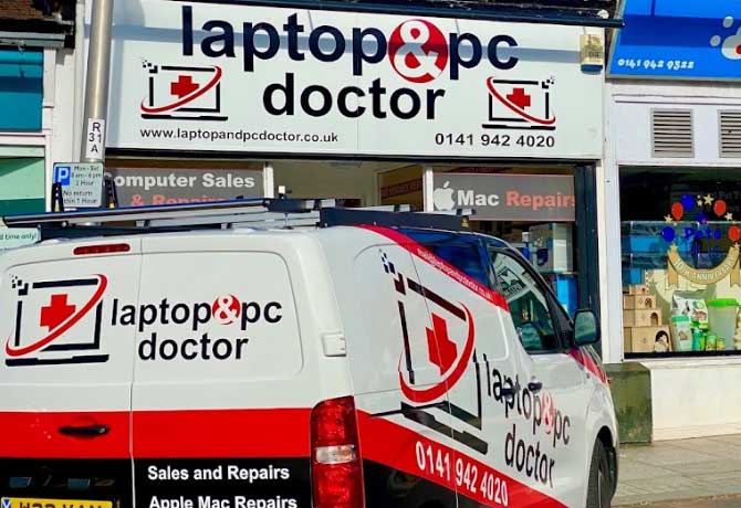 Laptop & PC Doctor Ltd data recovery services in Glasgow