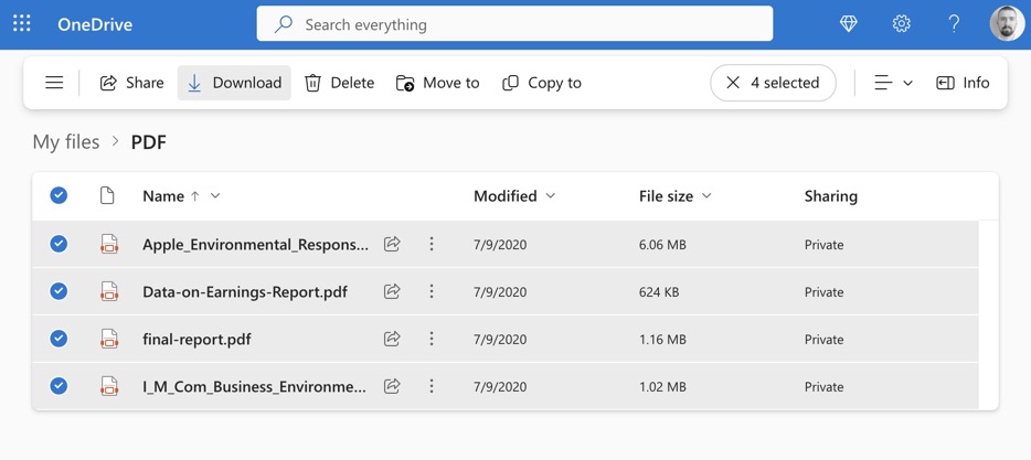 cloud backup download files