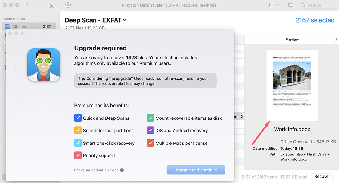 word mac recovery software