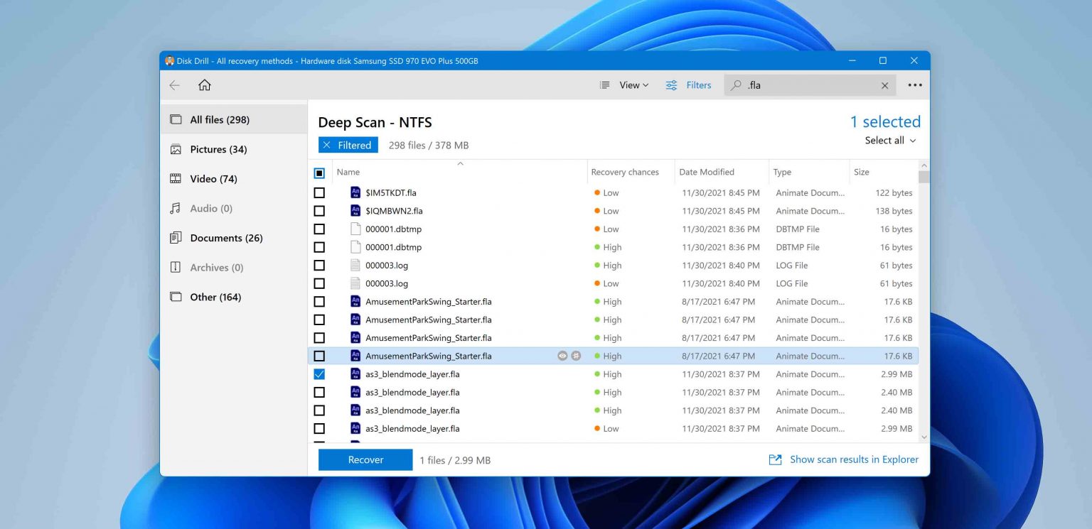 What Is FLA File Format? How to Recover and Open Deleted .FLA Files