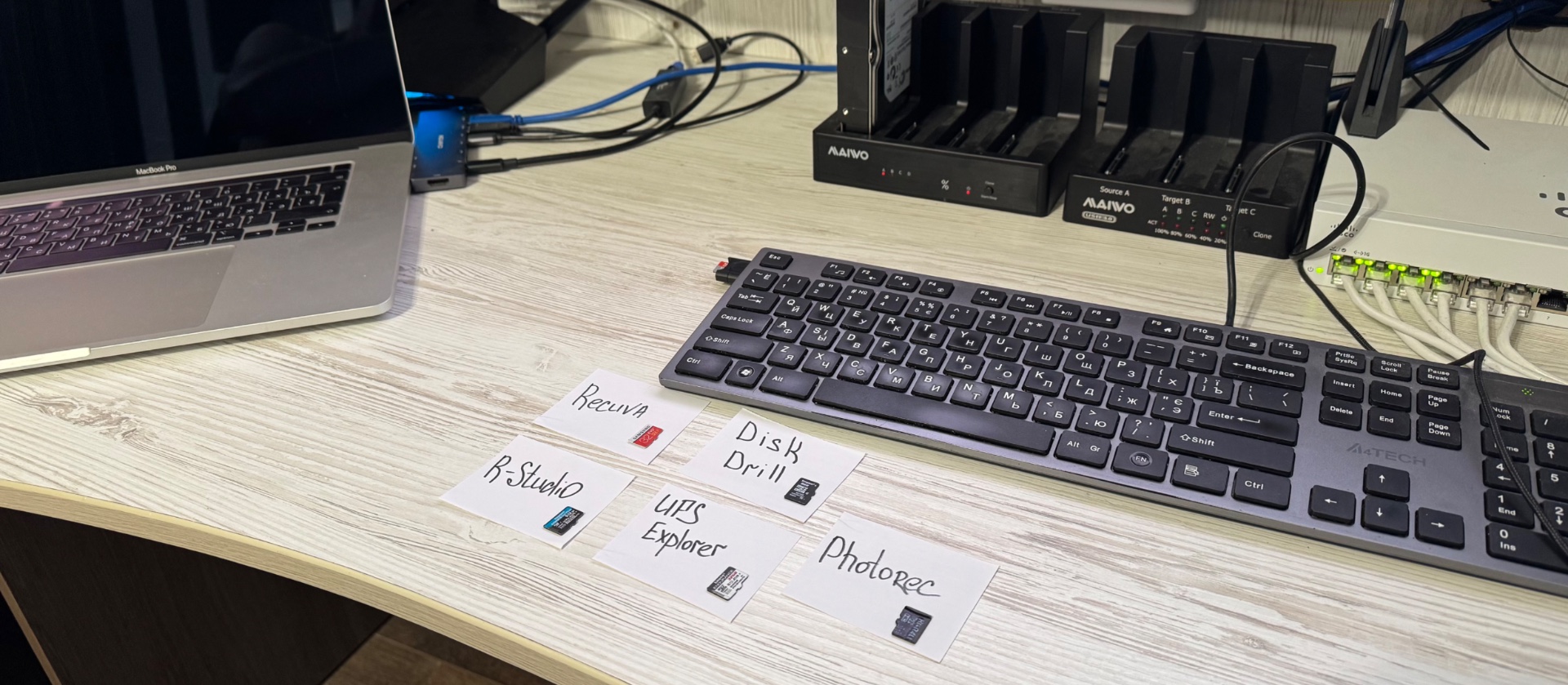 sd card recovery testing process