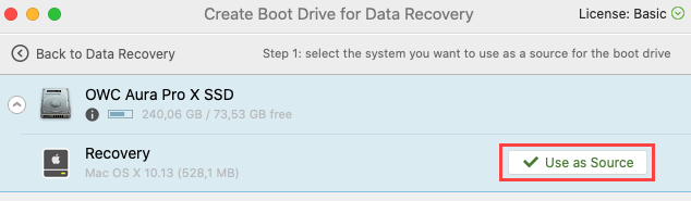 macbook pro data recovery boot drive