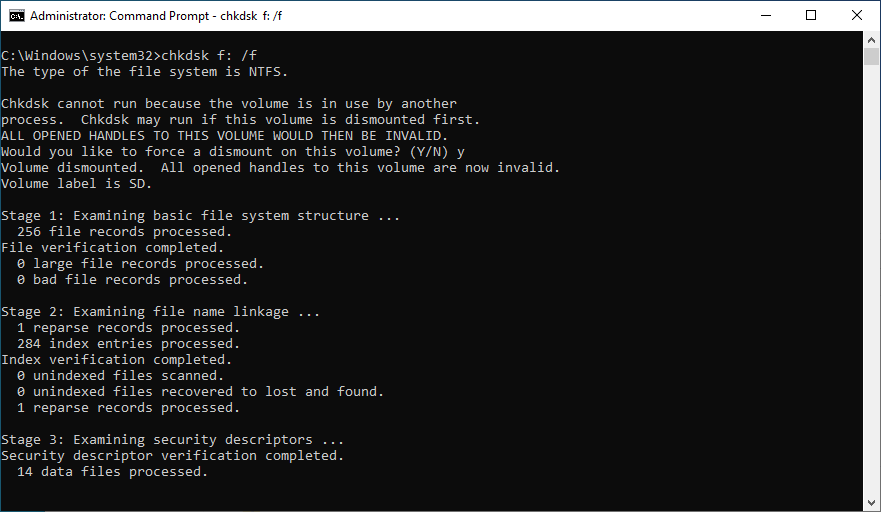 recover data from raw drive chkdsk