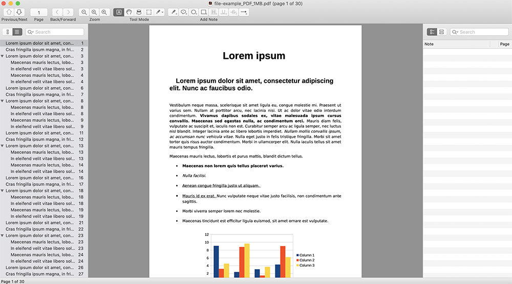 Skim pdf editor for Mac
