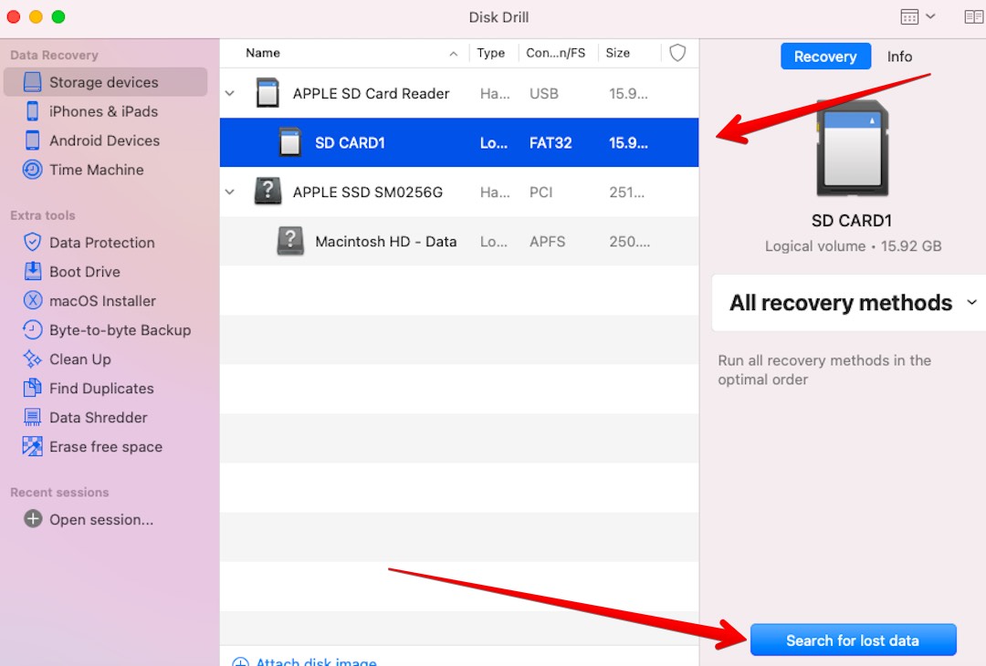Corrupted SD Card Recovery Mac