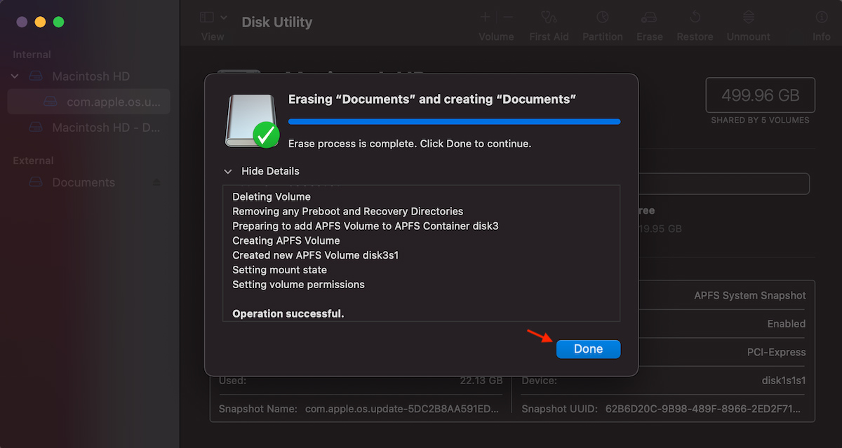 formatting flash drive on Mac