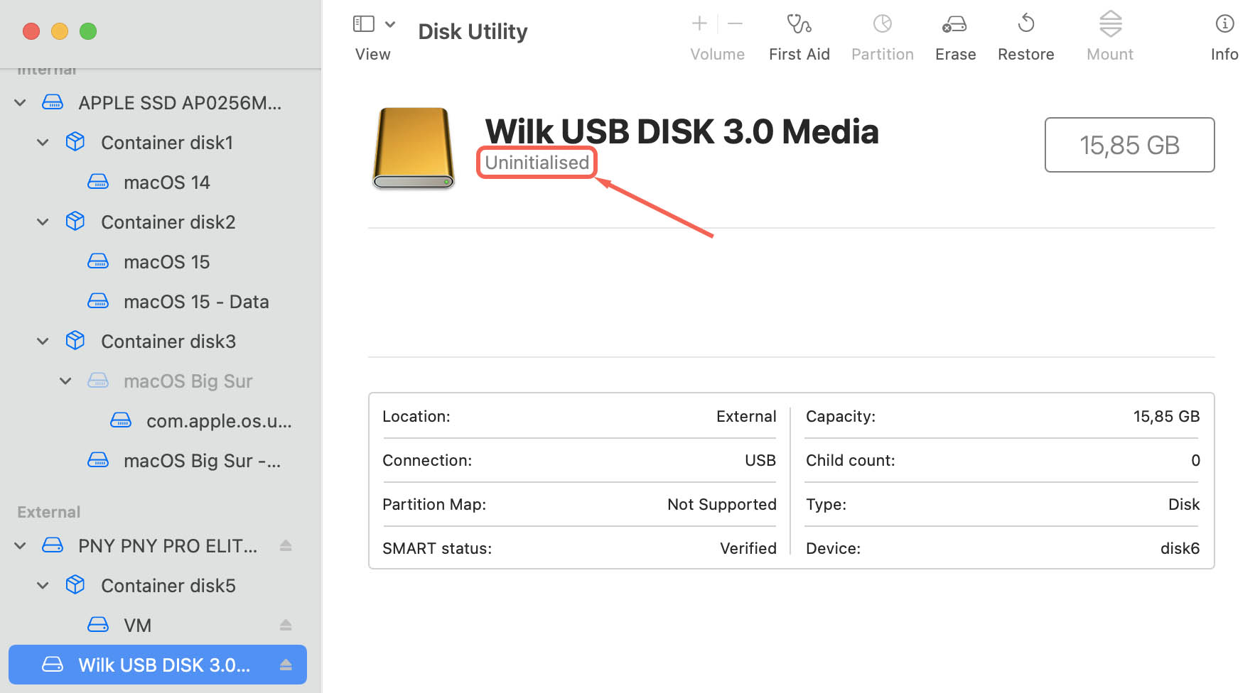 how to recover files from a dead usb flash drive on mac