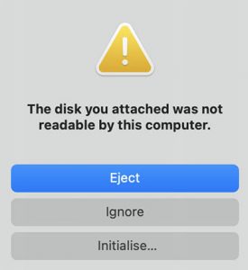 usb not showing up on mac