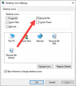 4 Ways To Fix Recycle Bin Icon Missing From Your Desktop