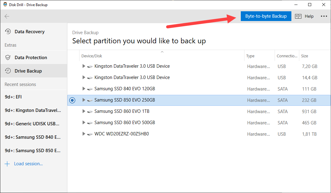 recover data from a RAW drive