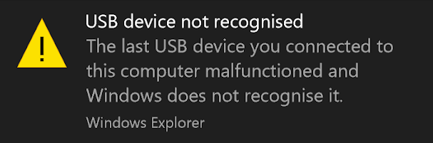 Nutteloos slecht Slovenië How to Fix USB Device Not Recognized on Windows [12 Methods]