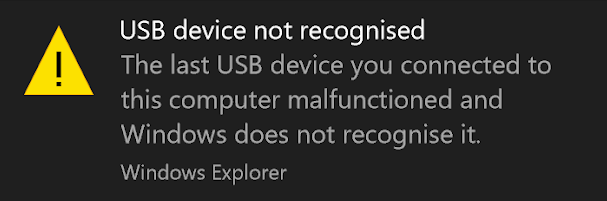 How to Fix USB Device Not Recognized on Windows [12