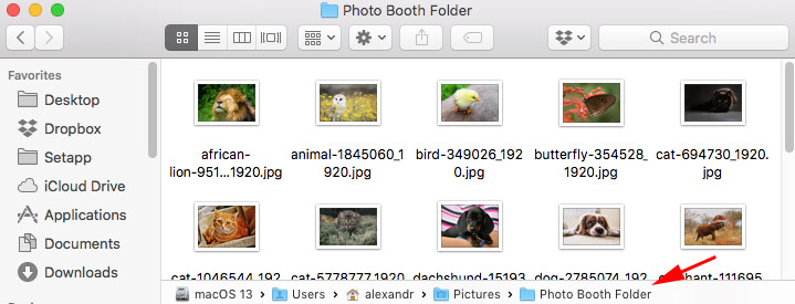 how to find deleted photo booth pictures