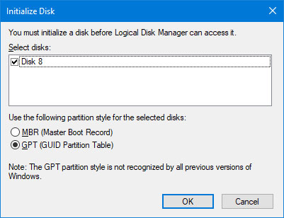 Difference Between GPT and MBR Partitions