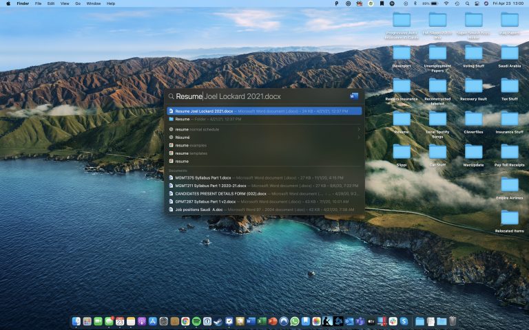 Recover Disappeared Desktop Files Folders On Mac 2021 
