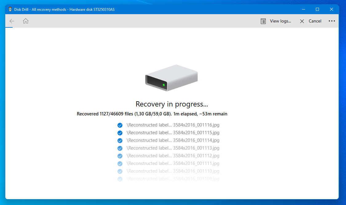 recover deleted files by norton antivirus with disk drill