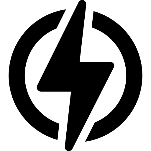 charging lightning bolt