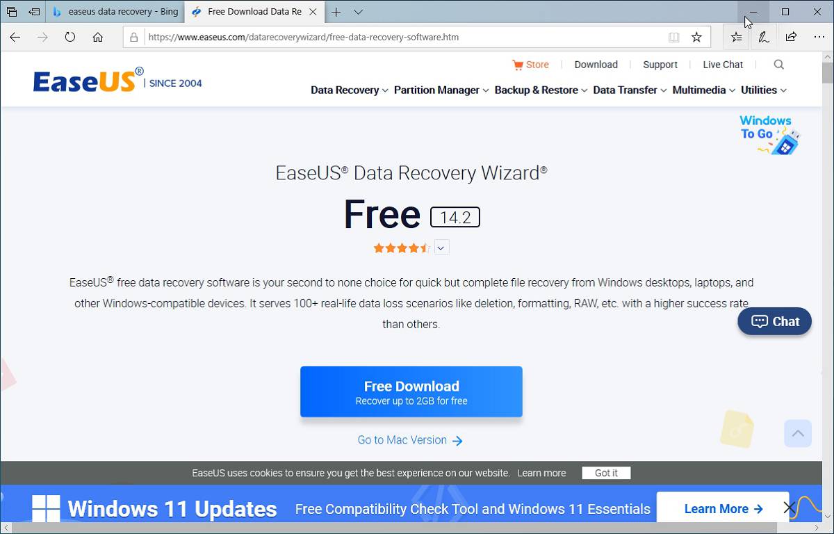 EaseUS Data Recovery Free Download