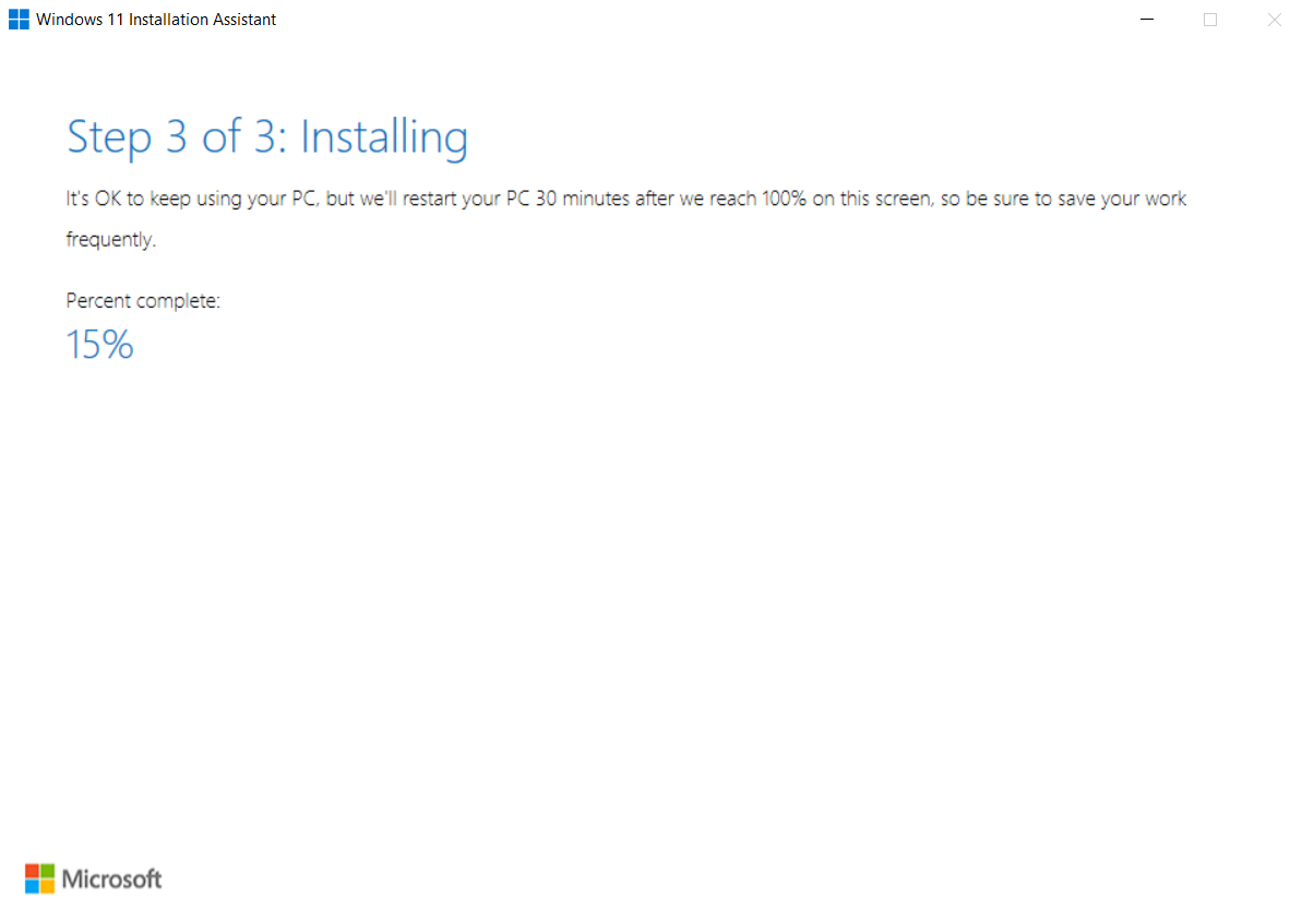 Installing Windows 11