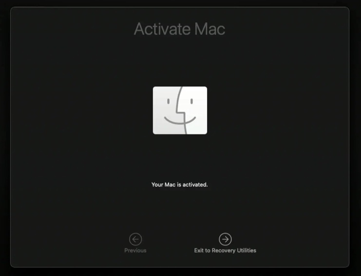 activate mac