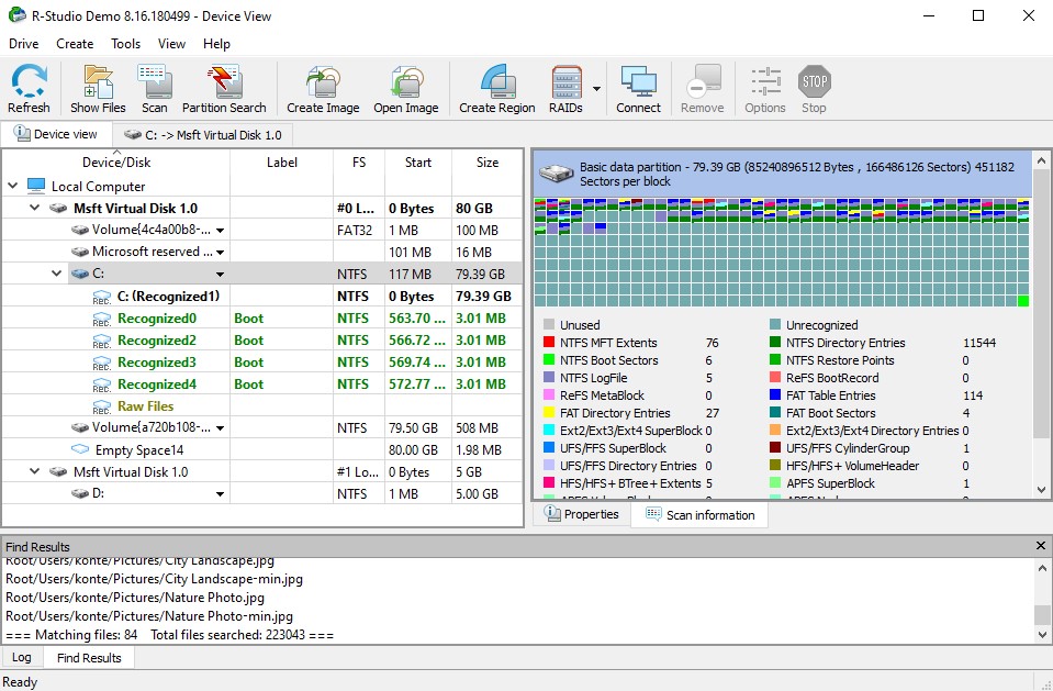 The R-Studio interface