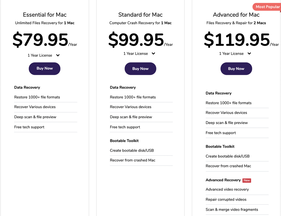 pricing and plan