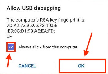 android allow usb debugging popup