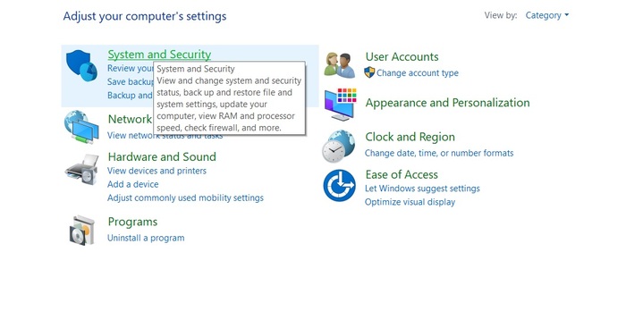 file history system security