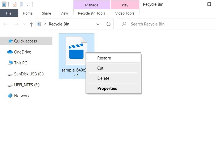 mpg recycle bin restore