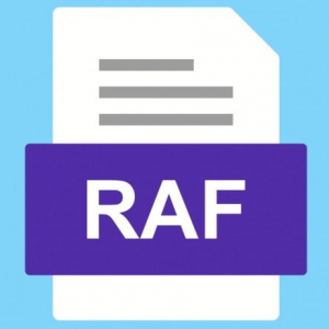 RAF file icon.