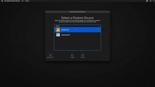 external hard drive time machine recover erased files