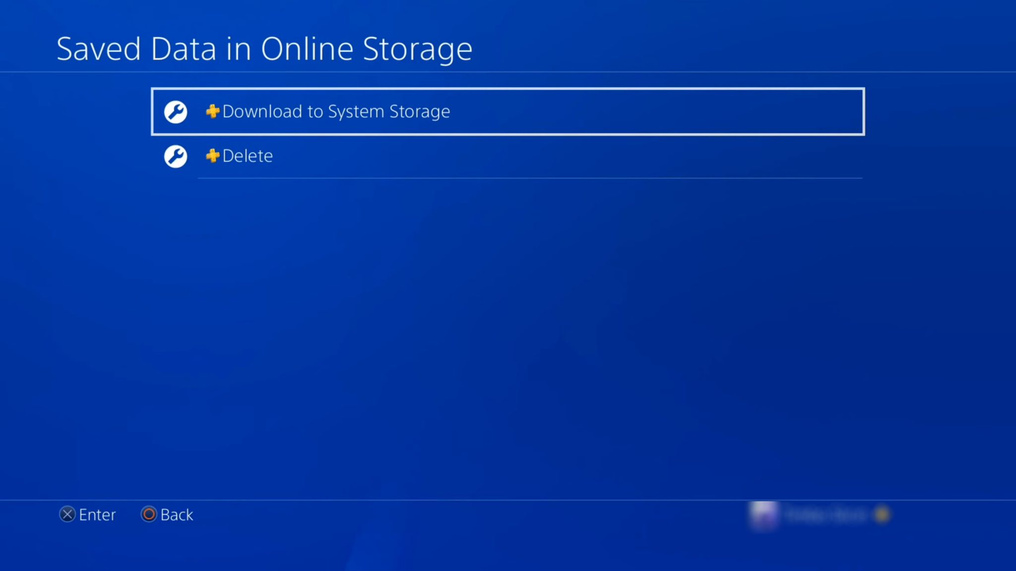 Proceed to Download to System Storage