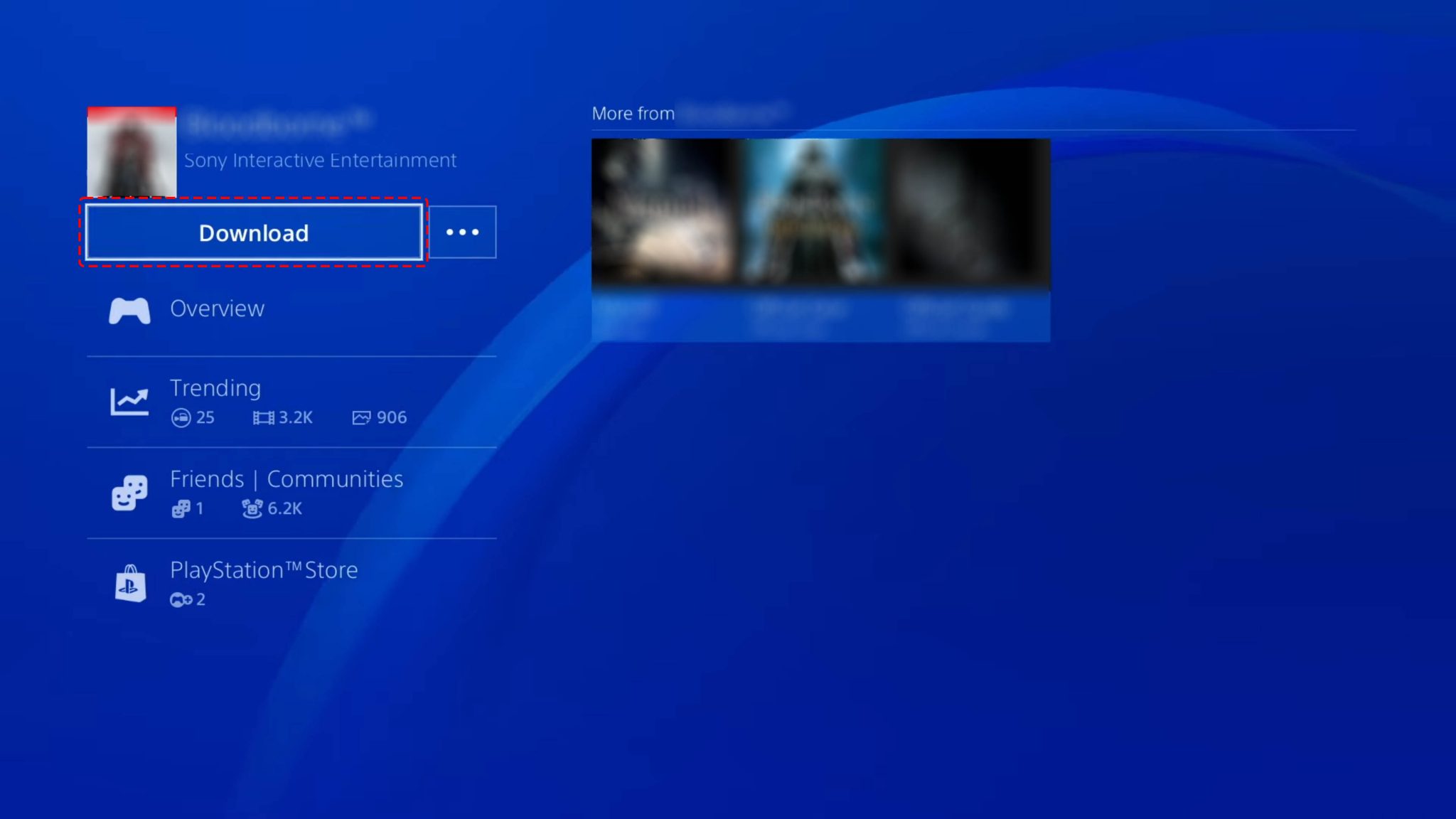 How to find and download games purchased from Playstation Store