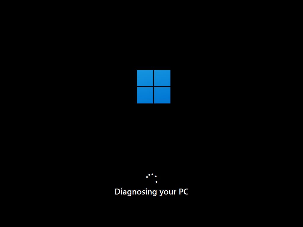 Windows 11 Startup Repair Diagnosing PC