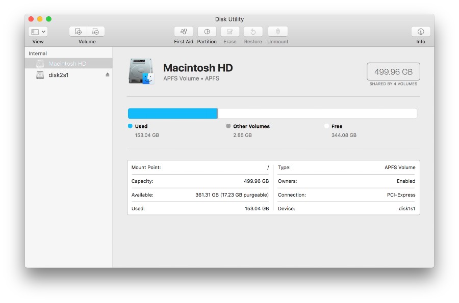 disk utility mac