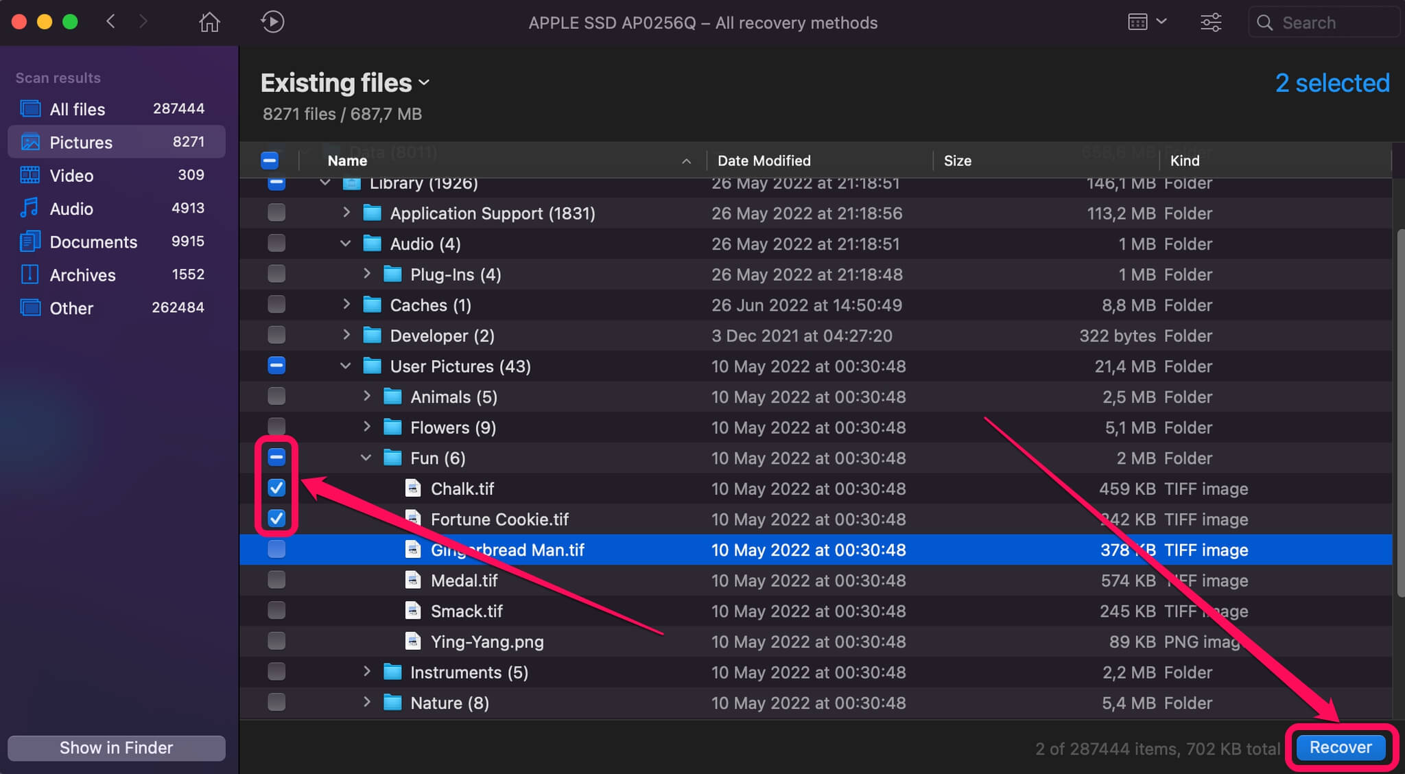 recover files with disk drill